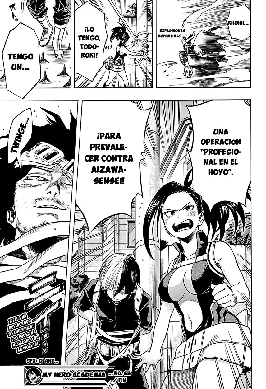 Boku no Hero Academia (2014) - Capítulo 63 - Página 19 - LectorTMOo