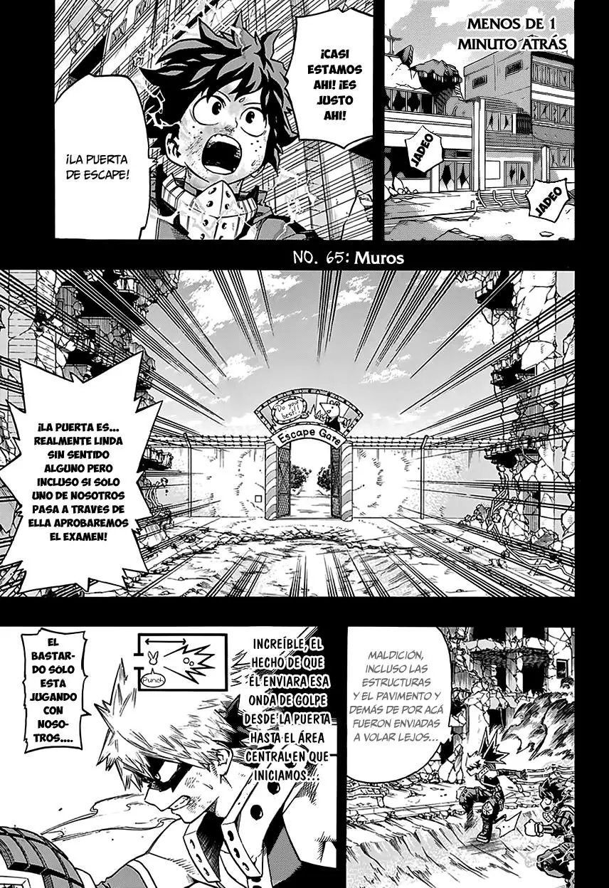 Boku no Hero Academia (2014) - Capítulo 65 - Página 5 - LectorTMOo