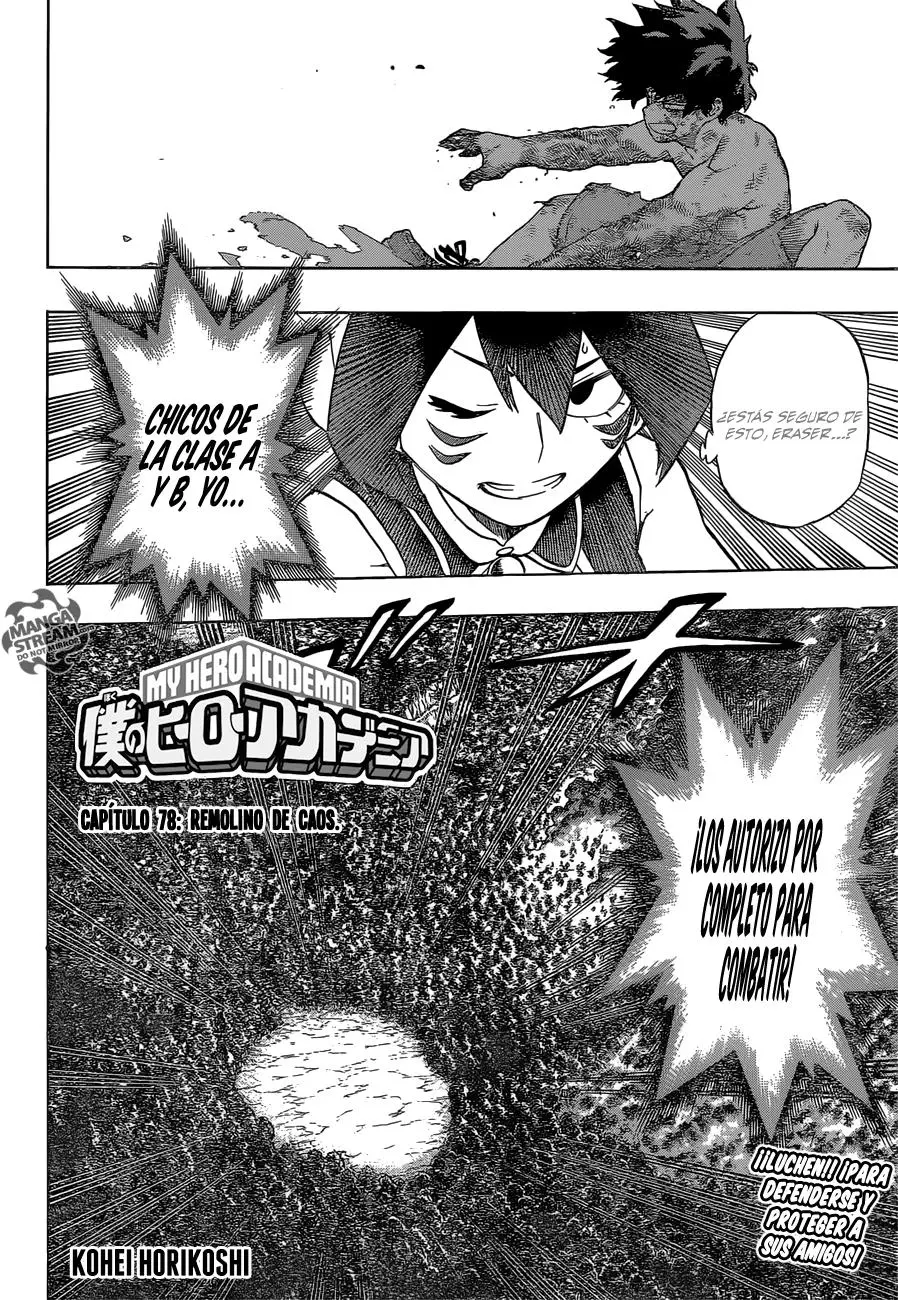 Boku no Hero Academia (2014) - Capítulo 78 - Página 4 - LectorTMOo
