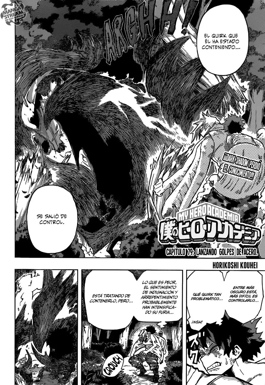 Boku no Hero Academia (2014) - Capítulo 79 - Página 4 - LectorTMOo