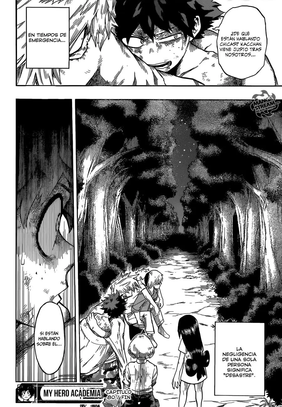 Boku no Hero Academia (2014) - Capítulo 80 - Página 18 - LectorTMOo