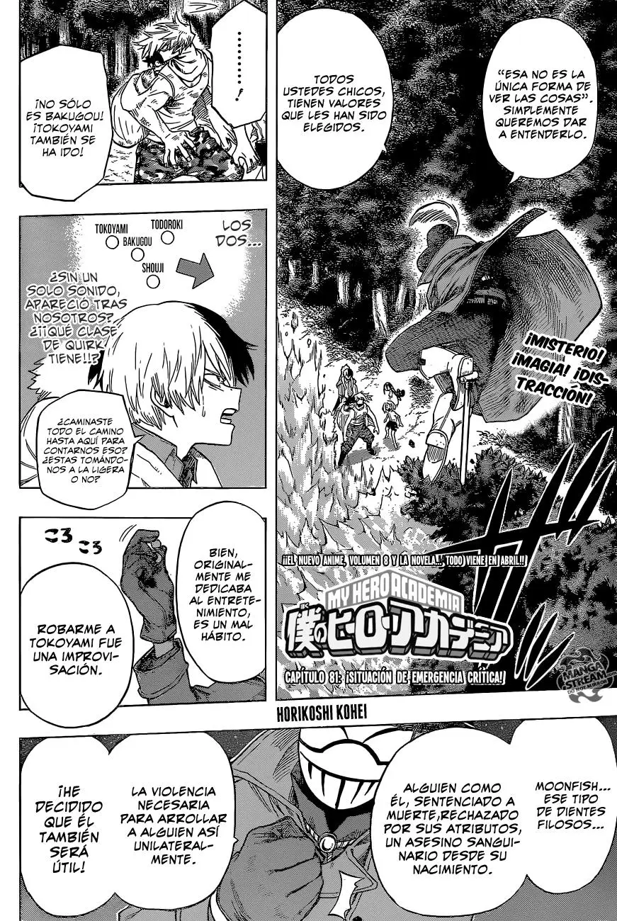 Boku no Hero Academia (2014) - Capítulo 81 - Página 4 - LectorTMOo