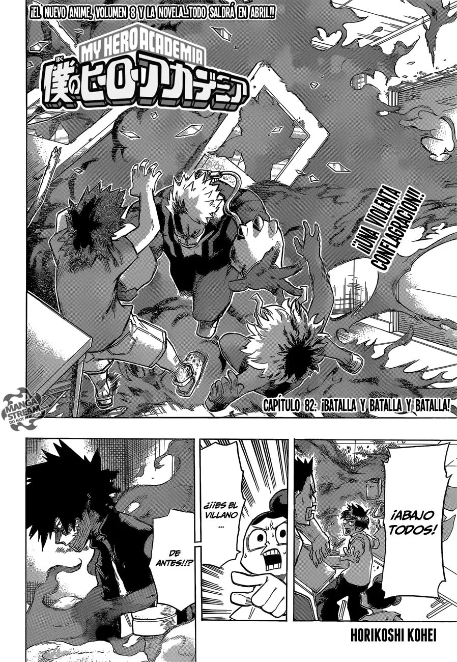 Boku no Hero Academia (2014) - Capítulo 82 - Página 4 - LectorTMOo
