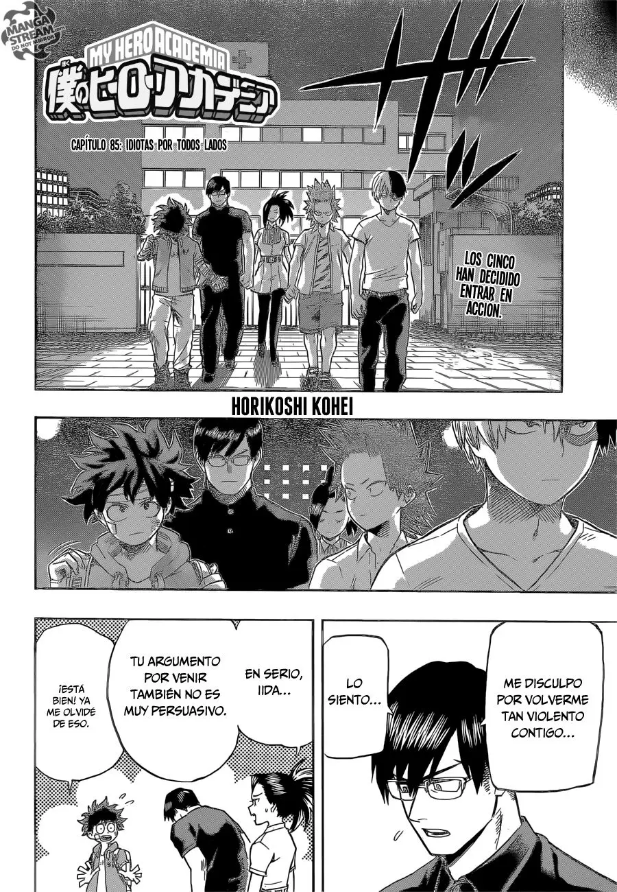 Boku no Hero Academia (2014) - Capítulo 85 - Página 4 - LectorTMOo