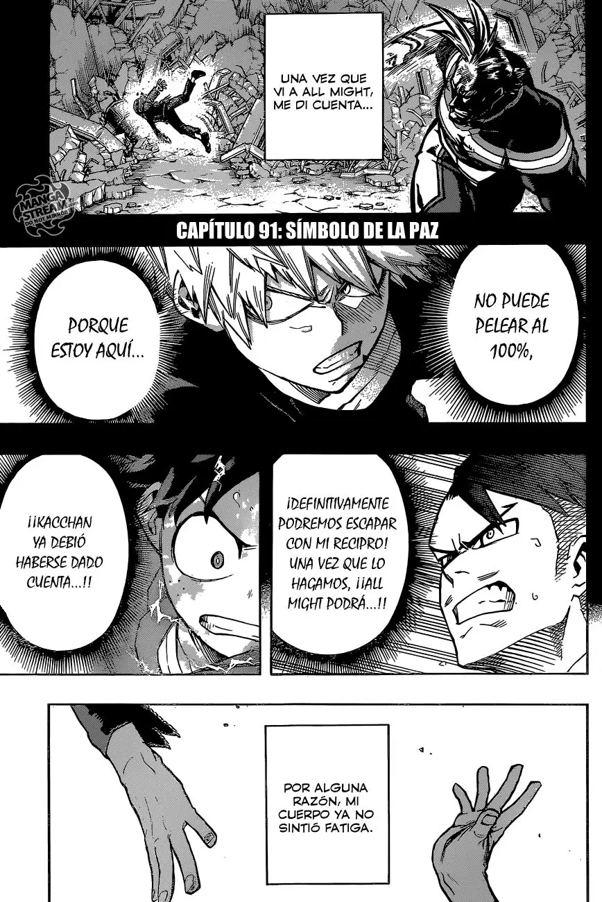 Boku no Hero Academia (2014) - Capítulo 91 - Página 7 - LectorTMOo