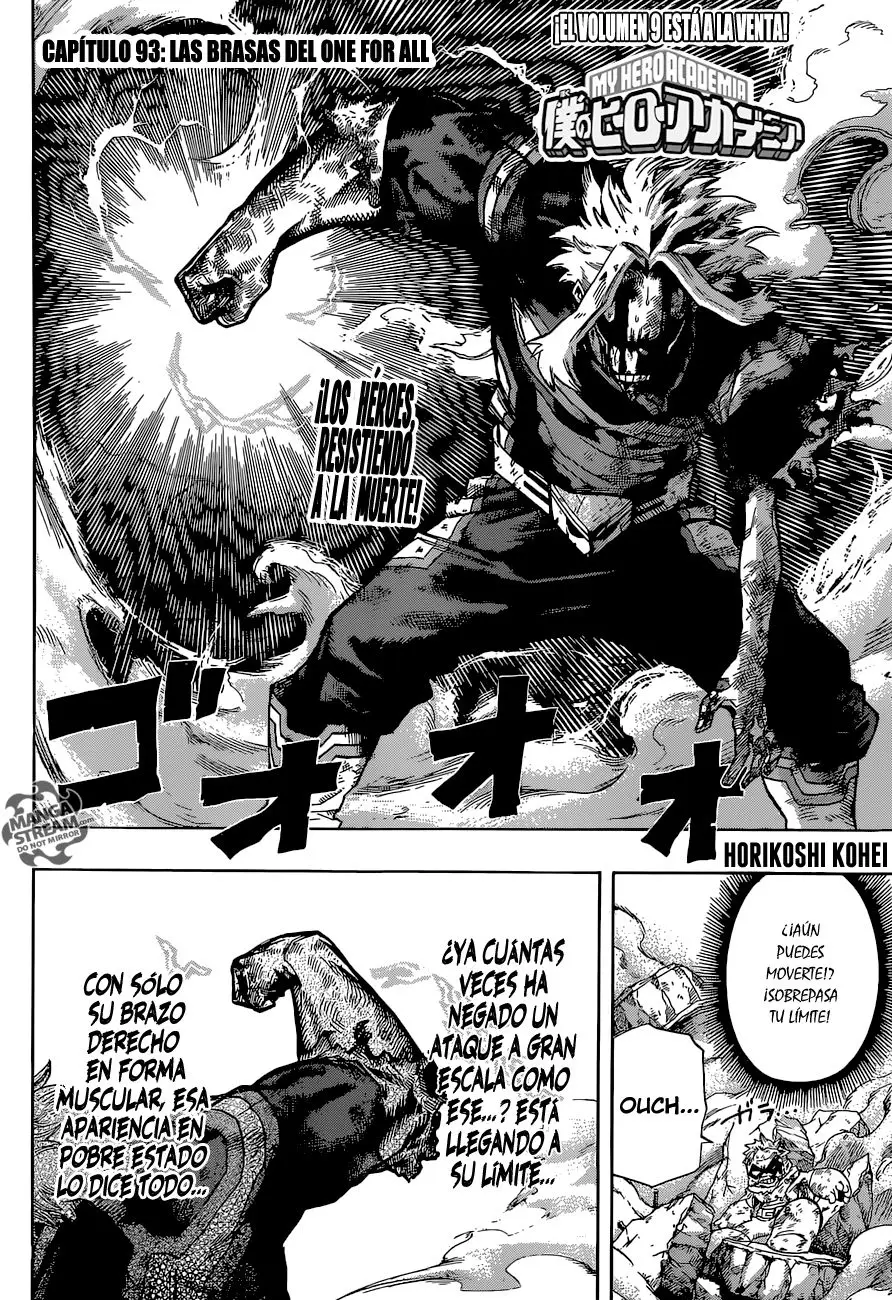 Boku no Hero Academia (2014) - Capítulo 93 - Página 5 - LectorTMOo
