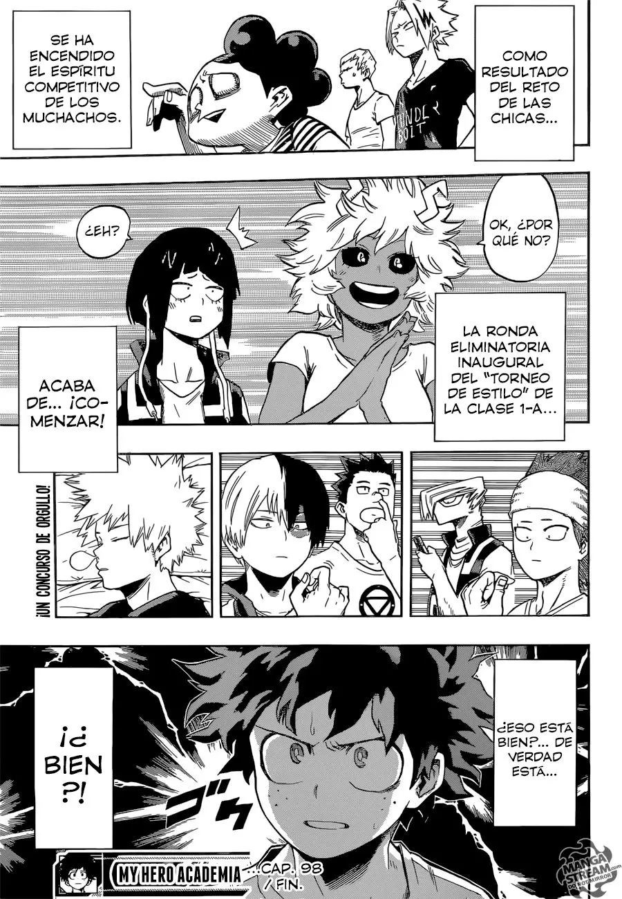 Boku no Hero Academia (2014) - Capítulo 98 - Página 20 - LectorTMOo