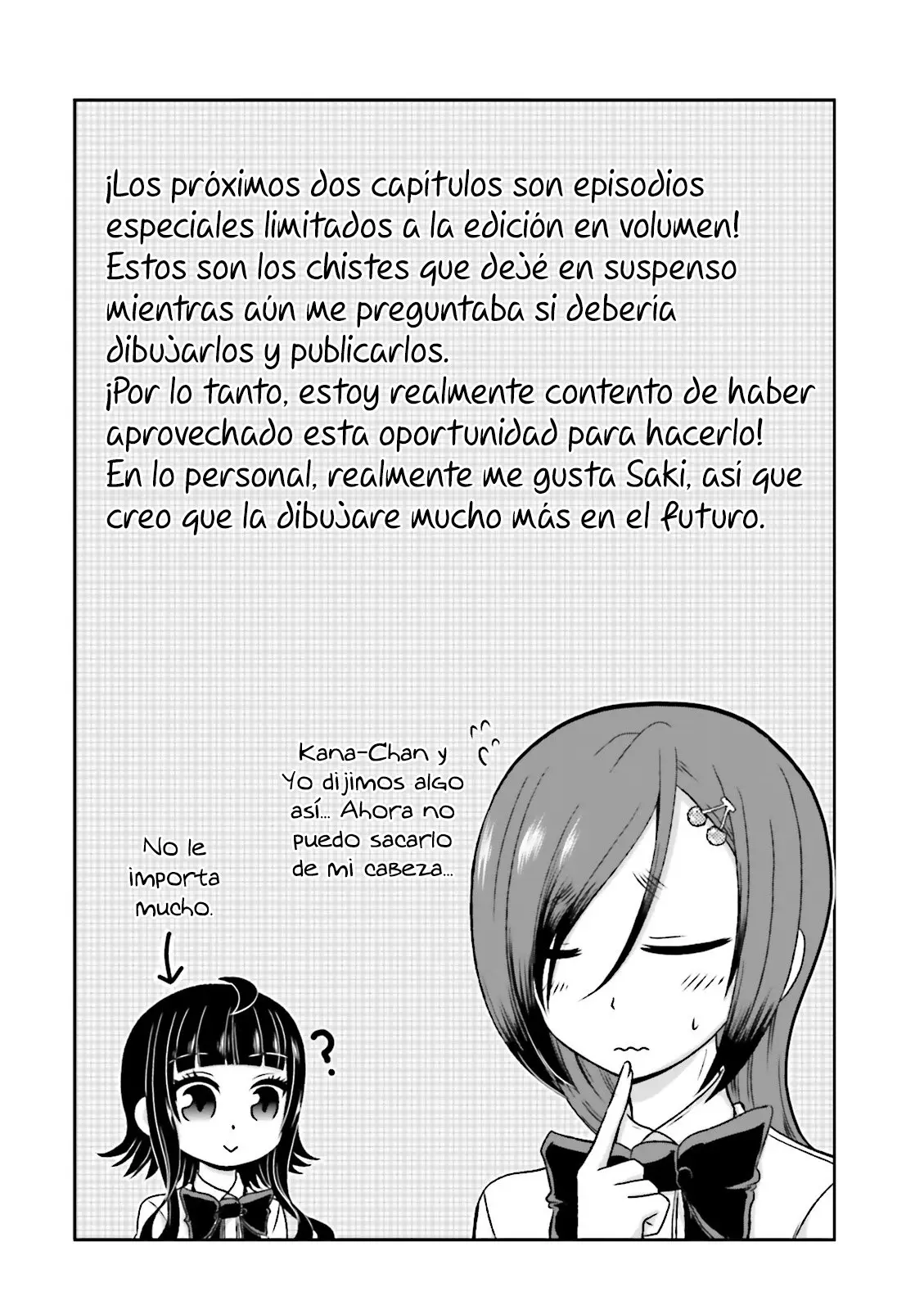 Boku no kanojo ga majime (2015) - Capítulo 57.5 - Página 2 - LectorTMOo