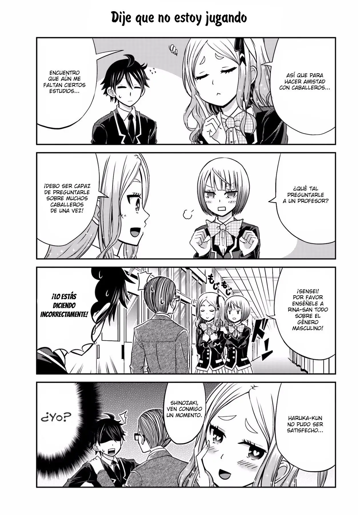 Boku no kanojo ga majime (2015) - Capítulo 9 - Página 4 - LectorTMOo