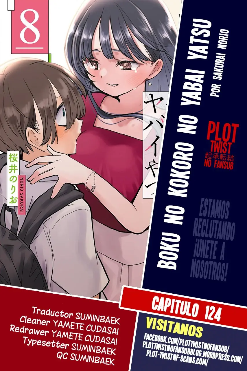 Boku no Kokoro no Yabai Yatsu (2018) - Capítulo 124 - Página 1 - LectorTMOo