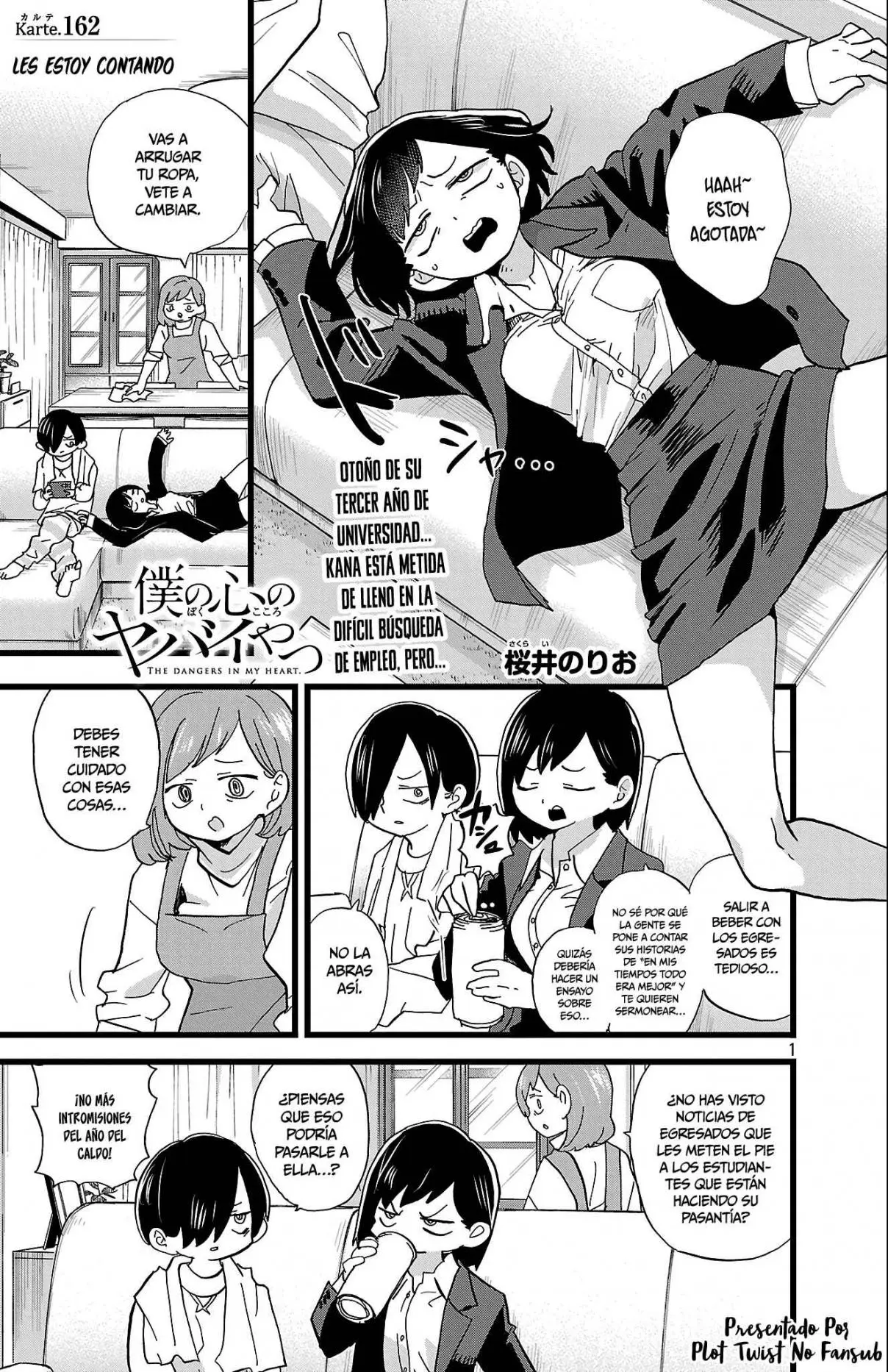 Boku no Kokoro no Yabai Yatsu (2018) - Capítulo 162 - Página 1 - LectorTMOo