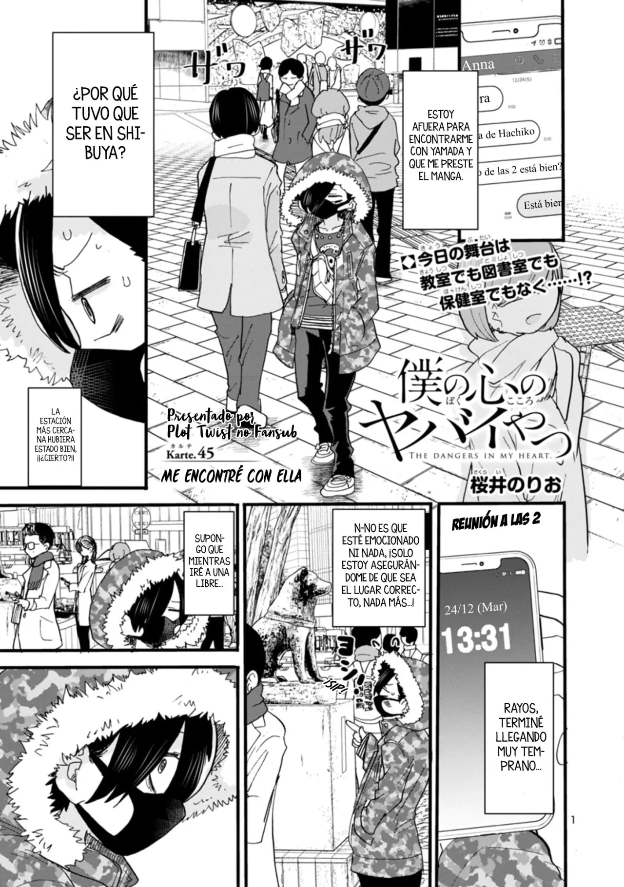 Boku no Kokoro no Yabai Yatsu (2018) - Capítulo 45 - Página 3 - LectorTMOo