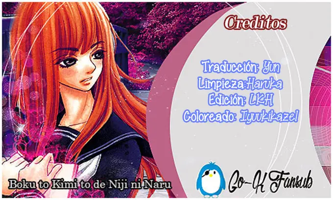 Boku to Kimi to de Niji ni Naru (2011) - Capítulo 22 - Página 1 - LectorTMOo