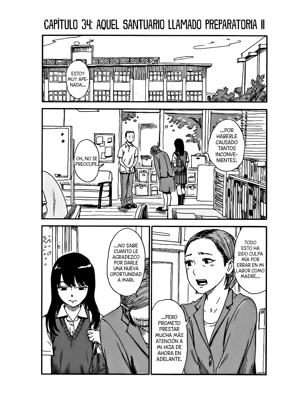 Boku wa Mari no Naka (2012) - Capítulo 34 - Página 1 - LectorTMOo