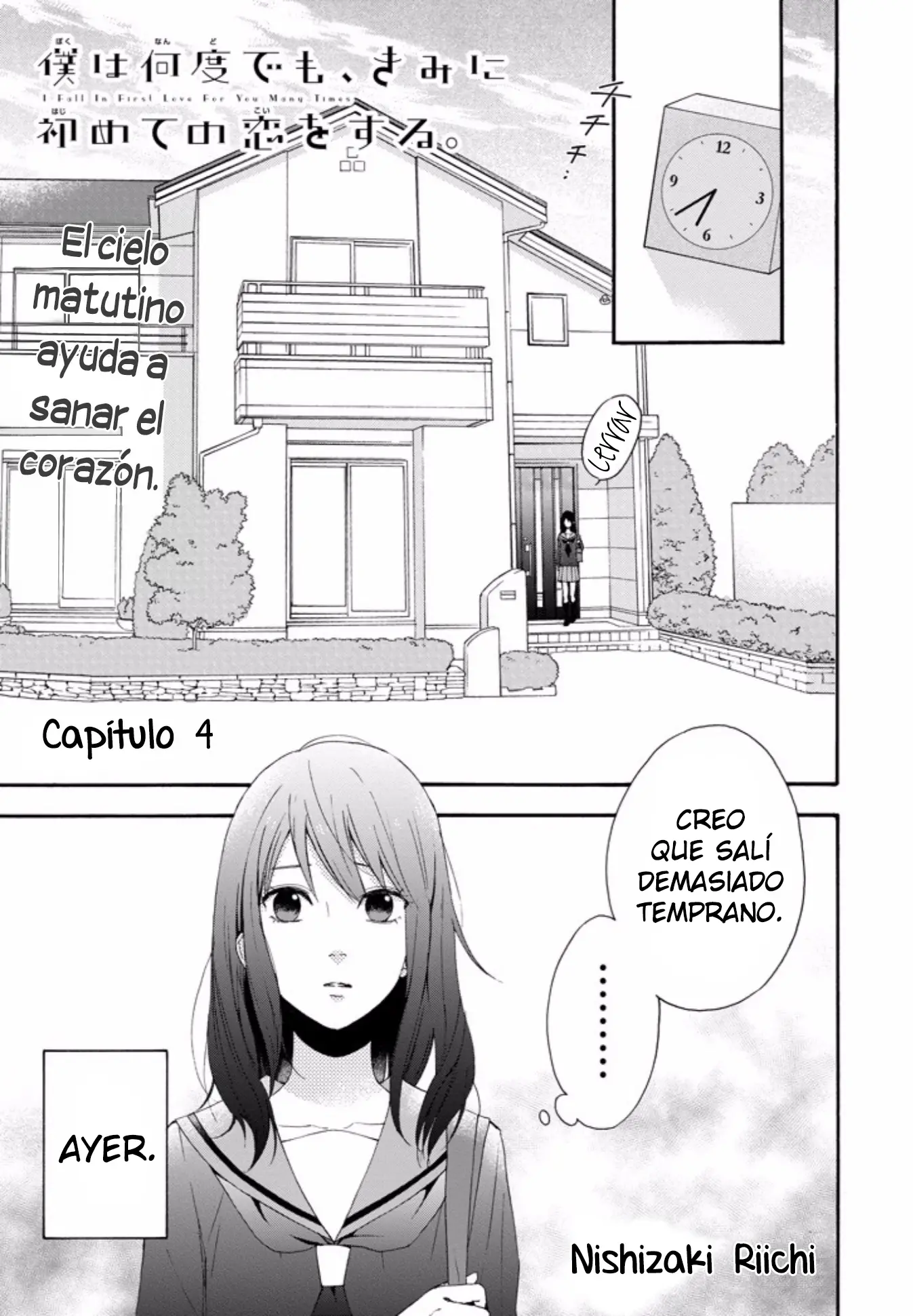 Boku wa Nando Demo, Kimi ni Hajimete no Koi wo Suru (2016) - Capítulo 4 - Página 2 - LectorTMOo