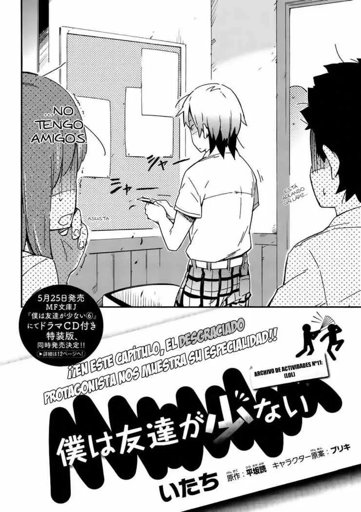 Boku Wa Tomodachi ga Sukunai (2010) - Capítulo 11 - Página 3 - LectorTMOo