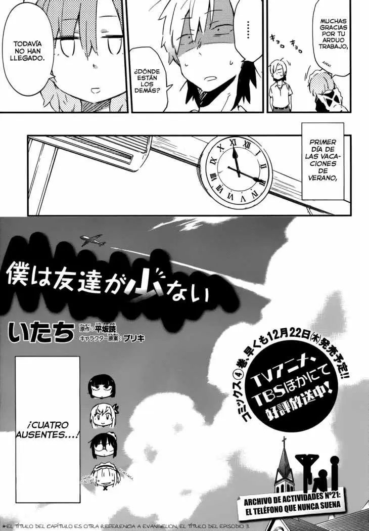 Boku Wa Tomodachi ga Sukunai (2010) - Capítulo 21 - Página 4 - LectorTMOo