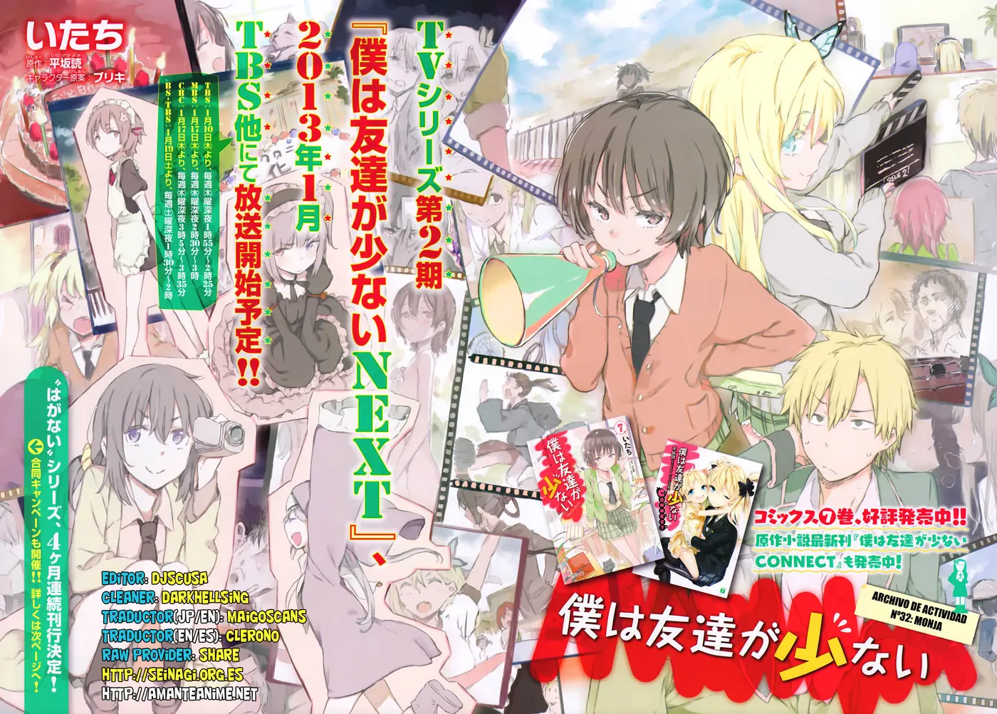 Boku Wa Tomodachi ga Sukunai (2010) - Capítulo 32 - Página 10 - LectorTMOo