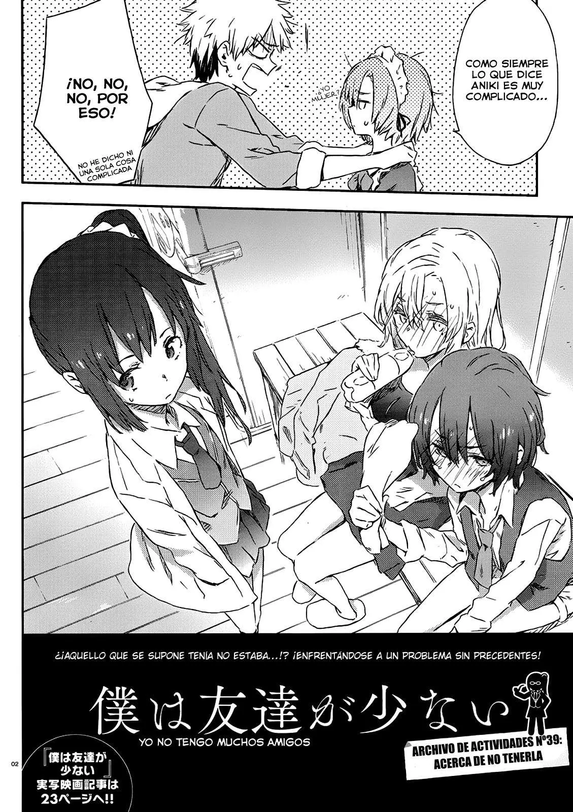 Boku Wa Tomodachi ga Sukunai (2010) - Capítulo 39 - Página 3 - LectorTMOo