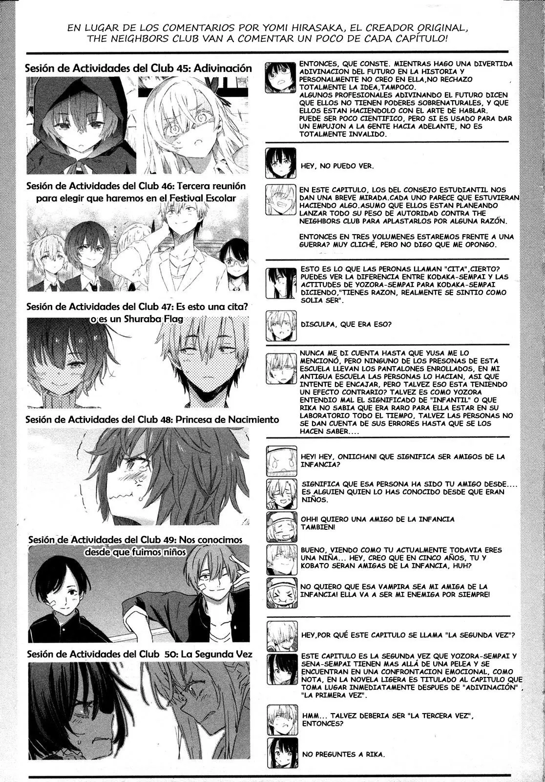 Boku Wa Tomodachi ga Sukunai (2010) - Capítulo 50 - Página 34 - LectorTMOo