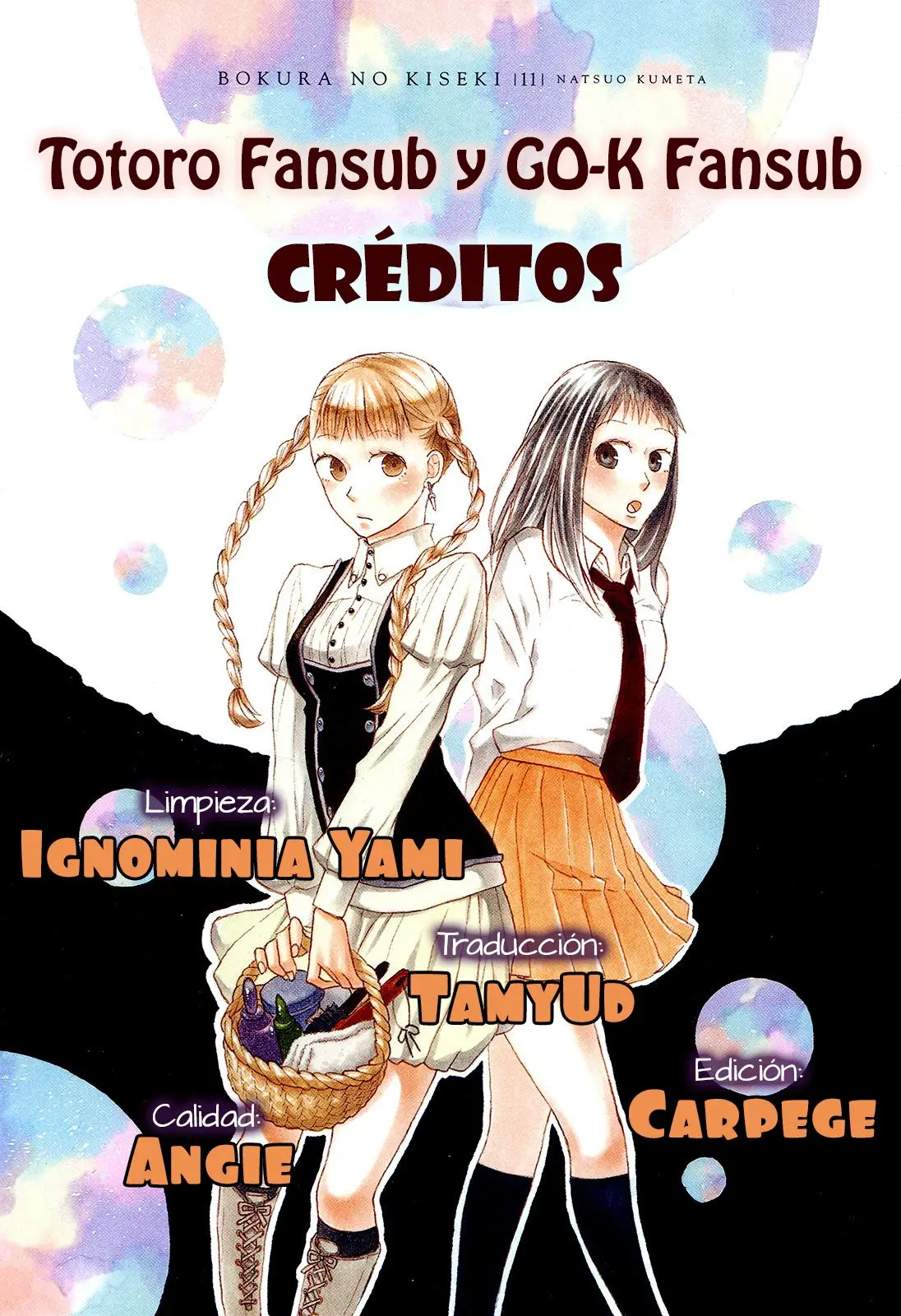 Bokura no Kiseki (2008) - Capítulo 35 - Página 1 - LectorTMOo