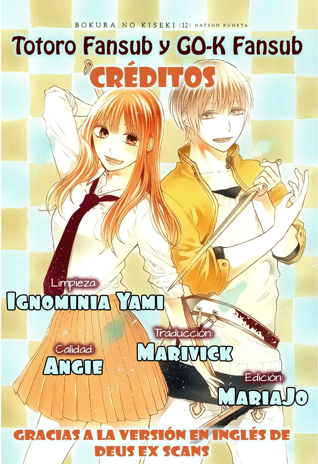 Bokura no Kiseki (2008) - Capítulo 39 - Página 1 - LectorTMOo