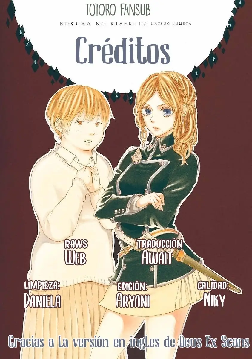 Bokura no Kiseki (2008) - Capítulo 67 - Página 1 - LectorTMOo