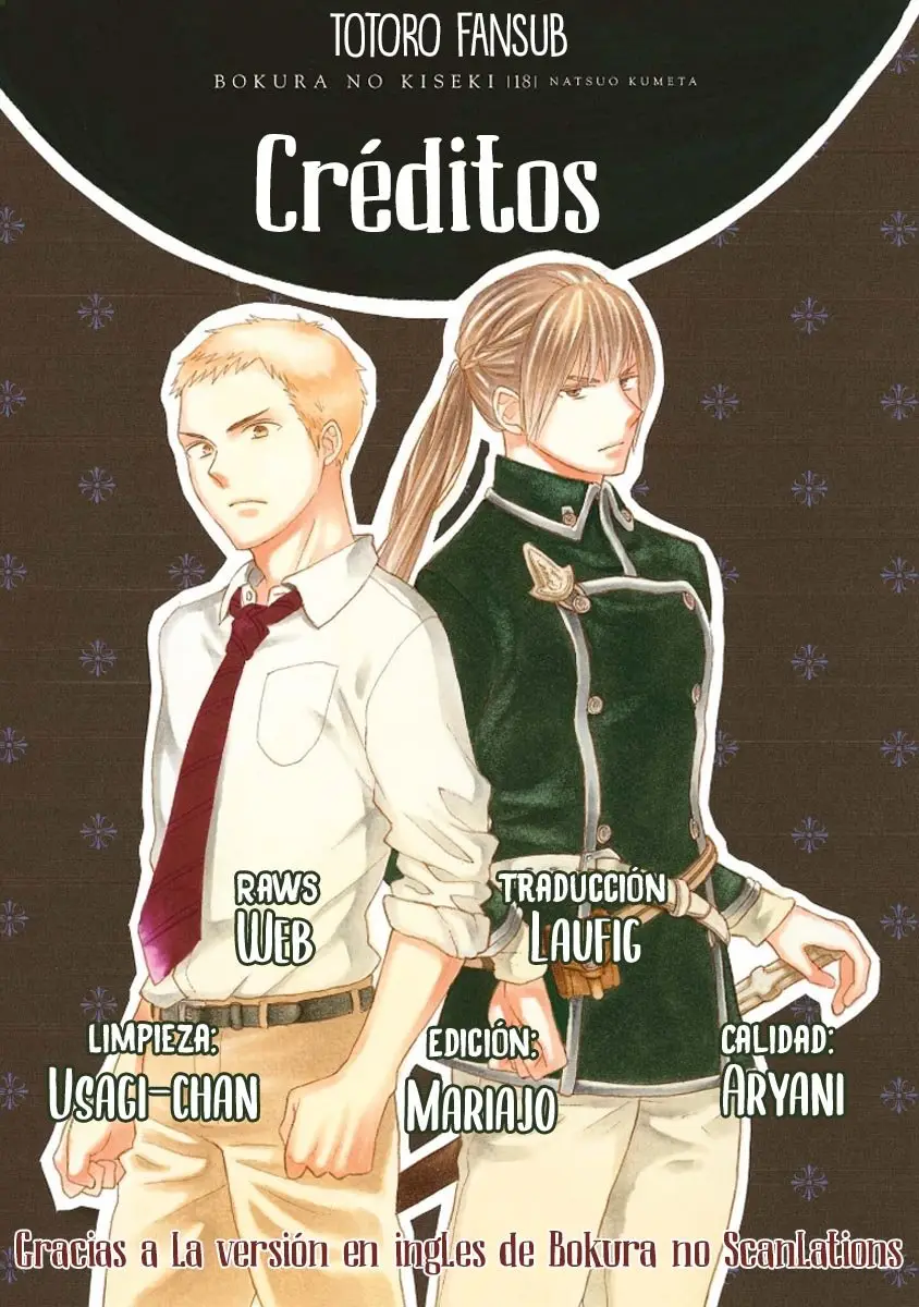 Bokura no Kiseki (2008) - Capítulo 74 - Página 1 - LectorTMOo