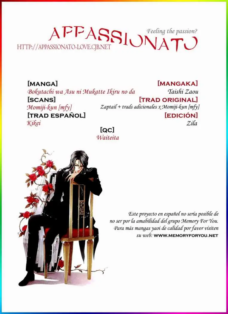 Bokutachi wa Asu ni Mukatte Ikiru no da (2005) - Capítulo 5 - Página 1 - LectorTMOo