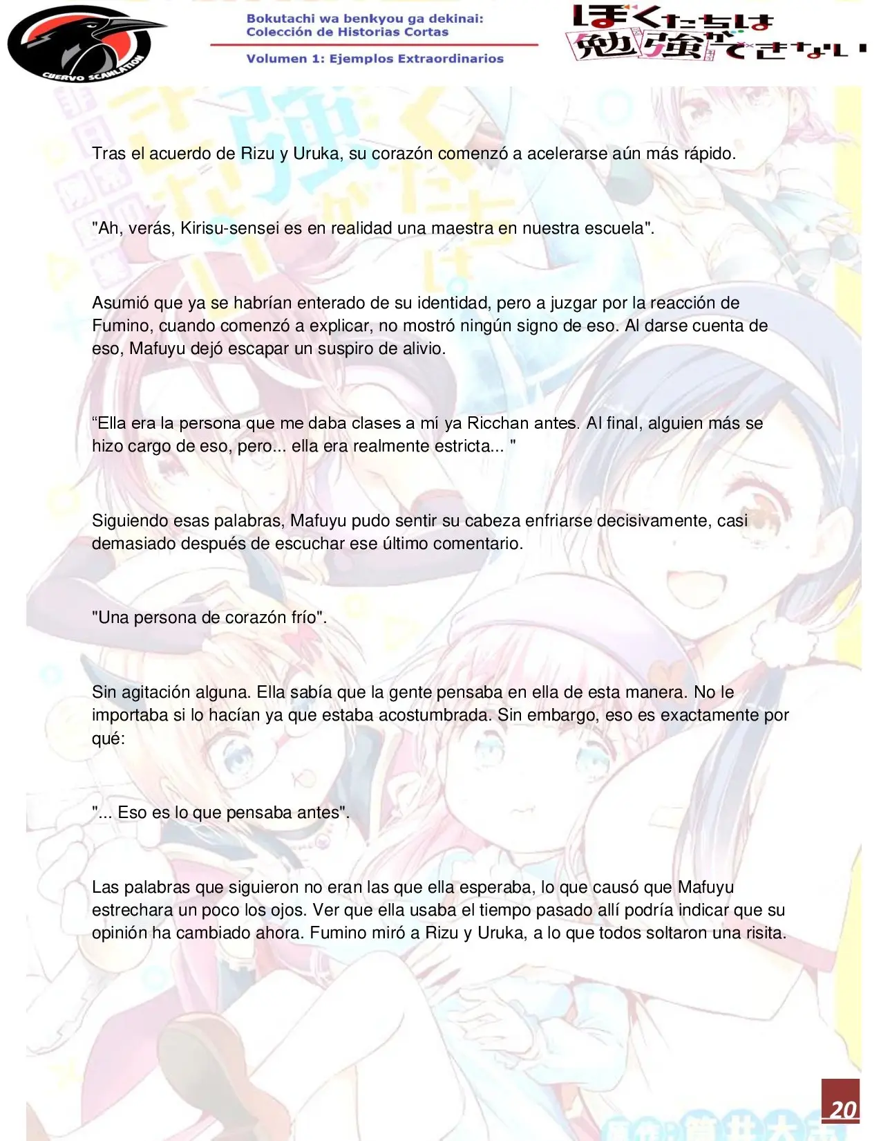 Bokutachi wa Benkyou ga Dekinai – Short Story (2019) - Capítulo 1 - Página 22 - LectorTMOo