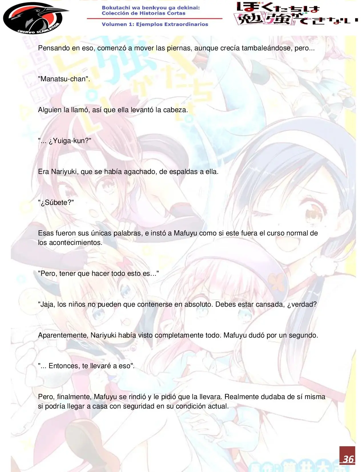 Bokutachi wa Benkyou ga Dekinai – Short Story (2019) - Capítulo 1 - Página 38 - LectorTMOo