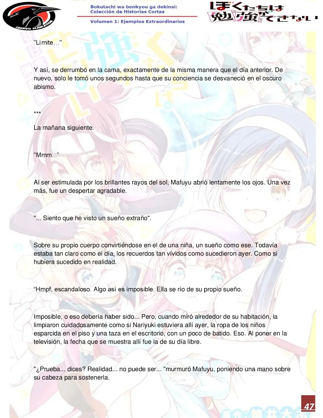 Bokutachi wa Benkyou ga Dekinai – Short Story (2019) - Capítulo 1 - Página 49 - LectorTMOo