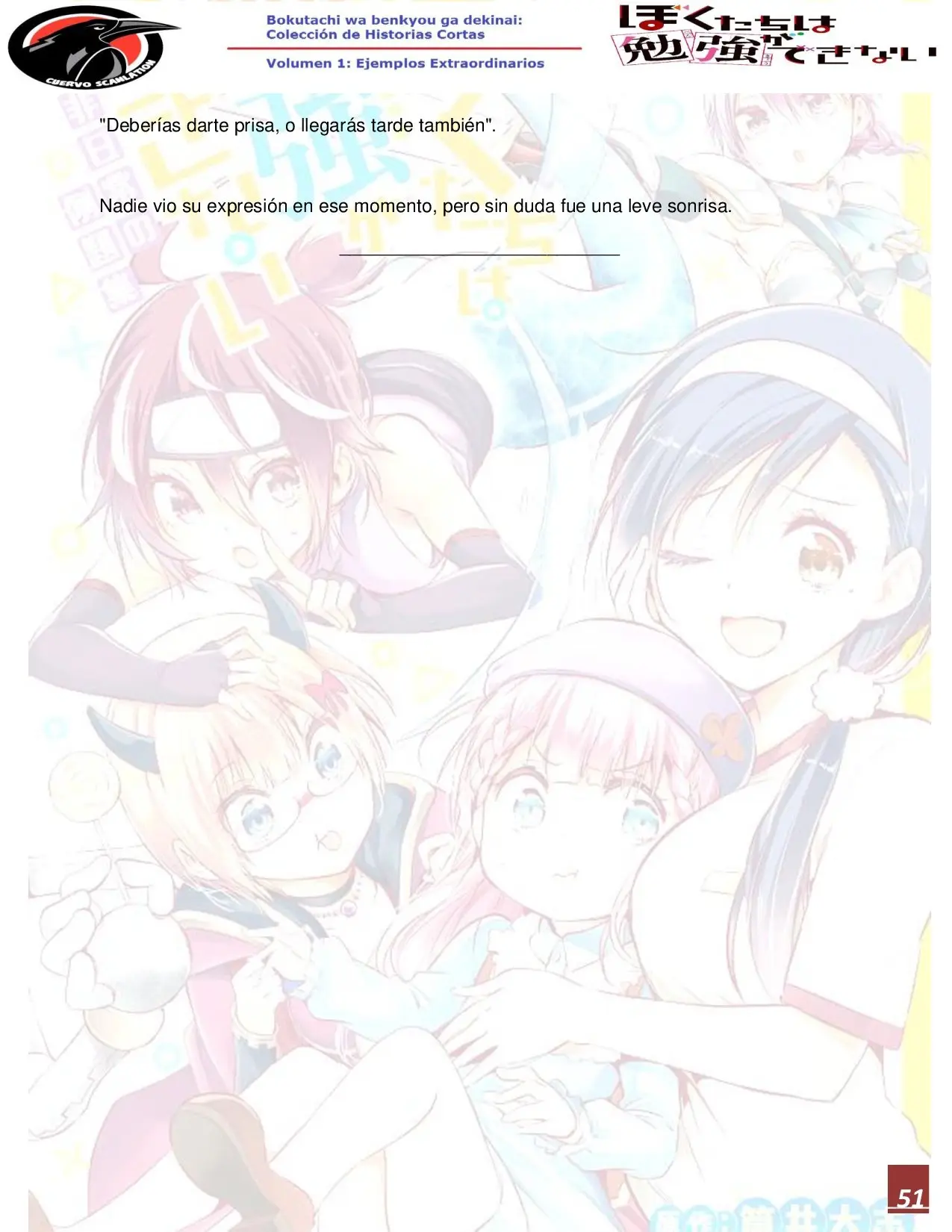 Bokutachi wa Benkyou ga Dekinai – Short Story (2019) - Capítulo 1 - Página 53 - LectorTMOo