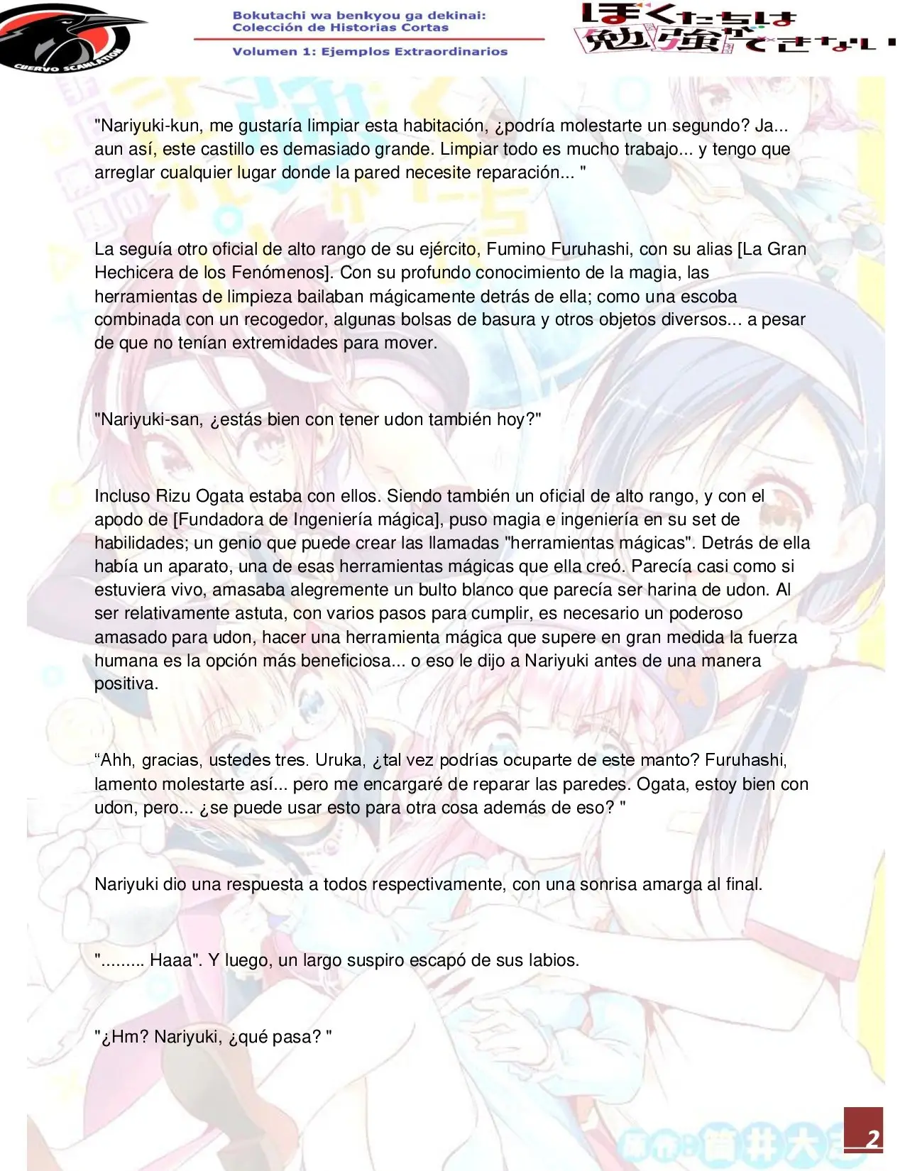 Bokutachi wa Benkyou ga Dekinai – Short Story (2019) - Capítulo 2 - Página 4 - LectorTMOo