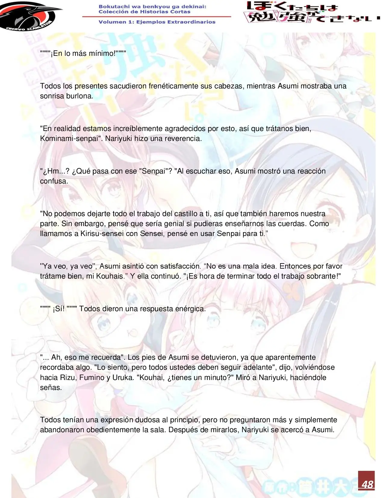 Bokutachi wa Benkyou ga Dekinai – Short Story (2019) - Capítulo 2 - Página 50 - LectorTMOo
