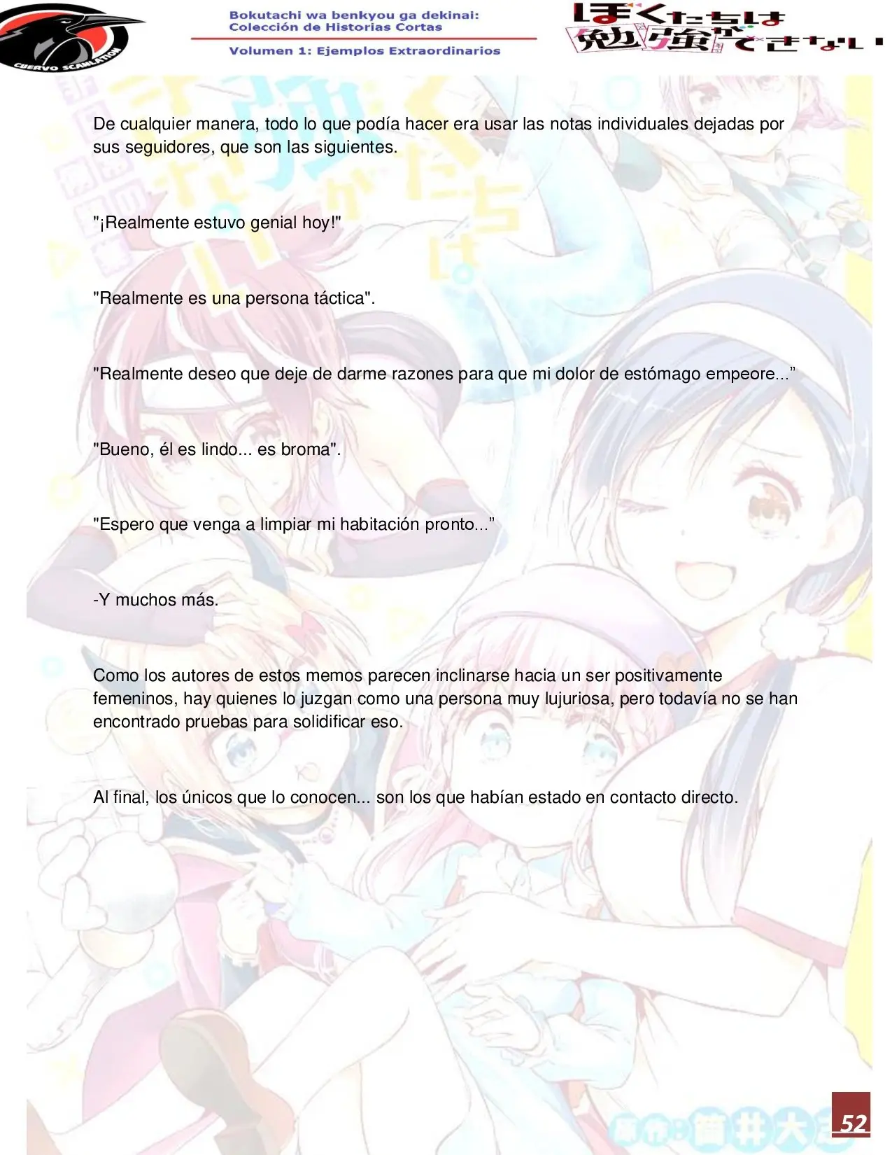 Bokutachi wa Benkyou ga Dekinai – Short Story (2019) - Capítulo 2 - Página 54 - LectorTMOo