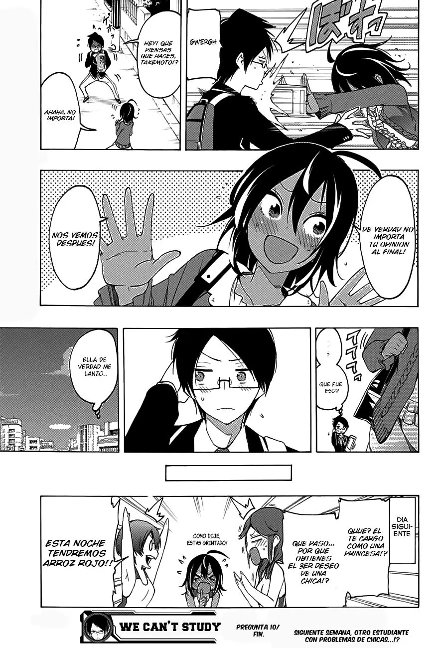 Bokutachi wa Benkyou ga Dekinai (2017) - Capítulo 10 - Página 20 - LectorTMOo