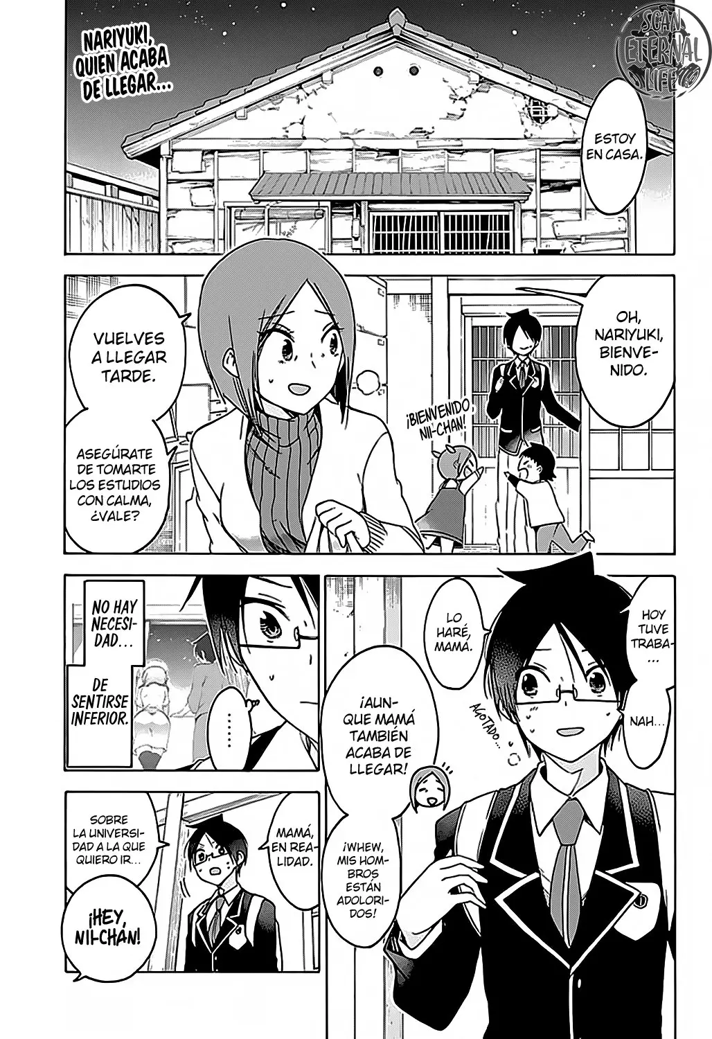 Bokutachi wa Benkyou ga Dekinai (2017) - Capítulo 105 - Página 4 - LectorTMOo