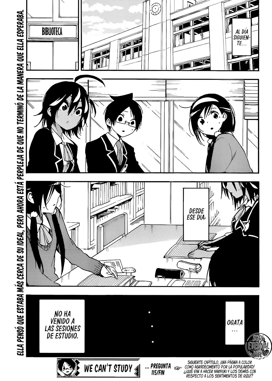 Bokutachi wa Benkyou ga Dekinai (2017) - Capítulo 115 - Página 20 - LectorTMOo