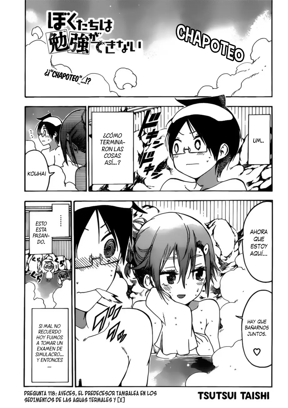 Bokutachi wa Benkyou ga Dekinai (2017) - Capítulo 118 - Página 2 - LectorTMOo