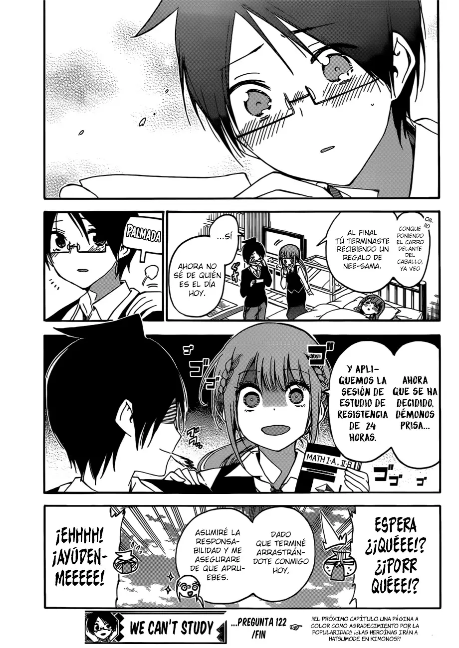 Bokutachi wa Benkyou ga Dekinai (2017) - Capítulo 122 - Página 20 - LectorTMOo