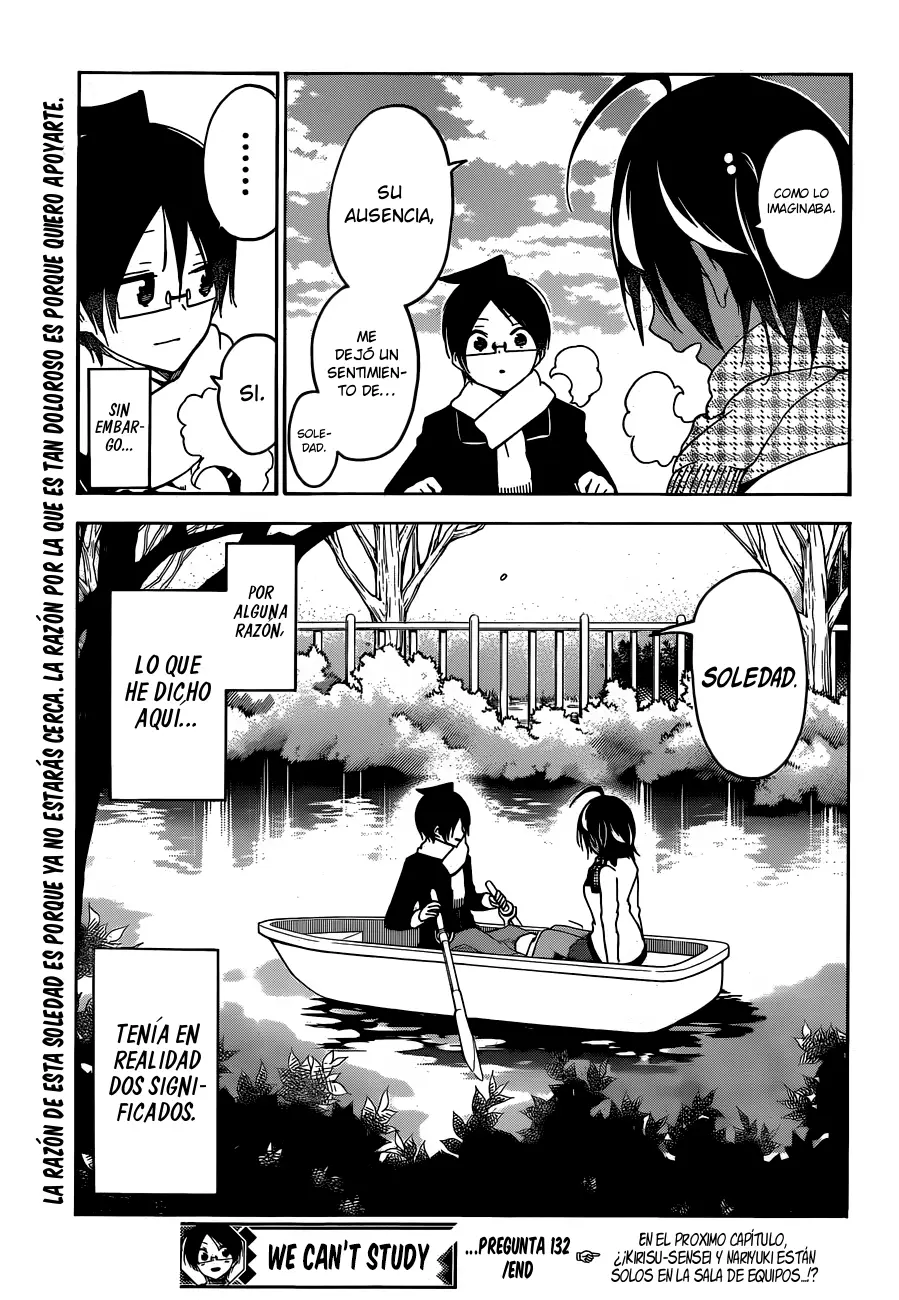 Bokutachi wa Benkyou ga Dekinai (2017) - Capítulo 132 - Página 20 - LectorTMOo