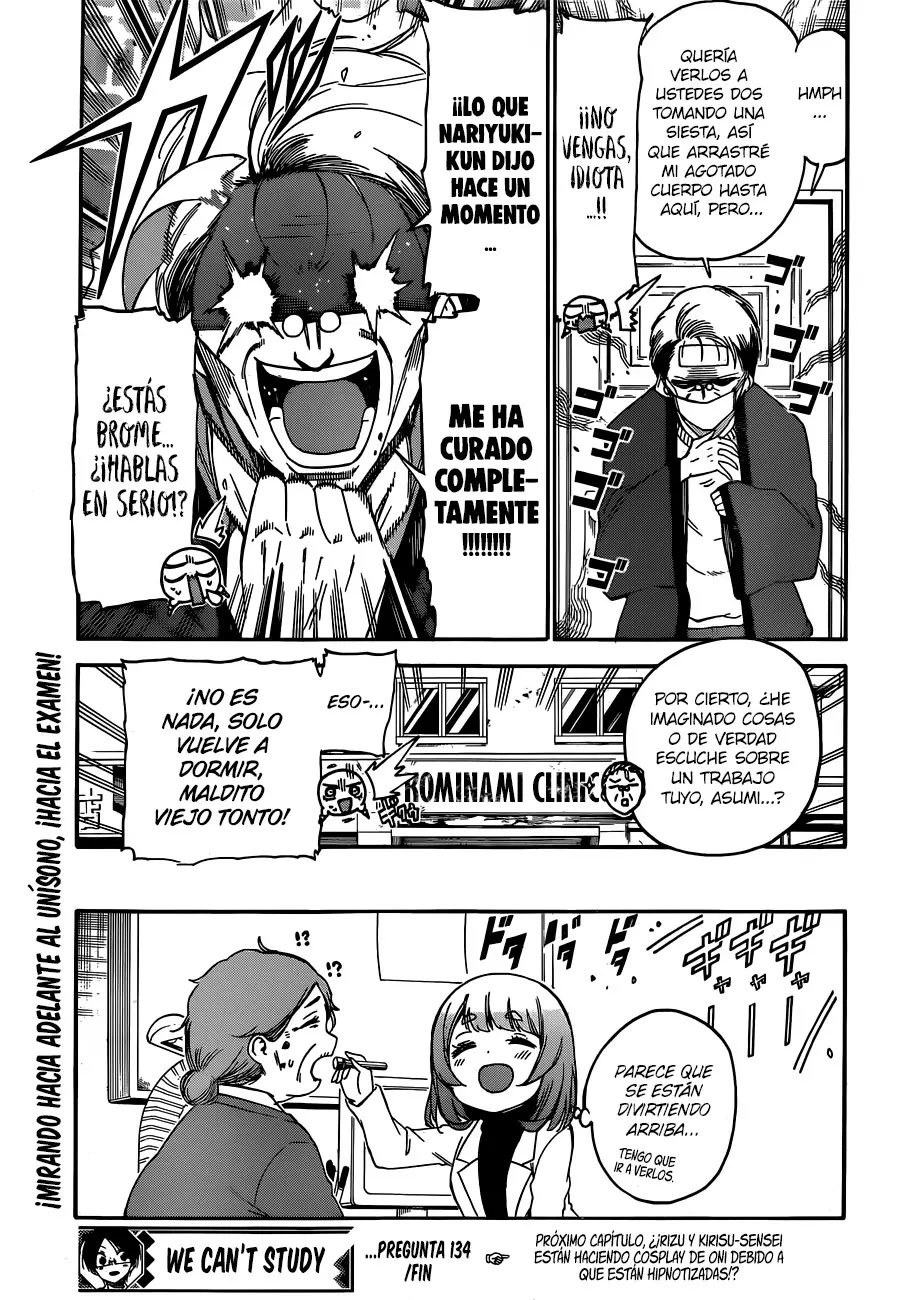 Bokutachi wa Benkyou ga Dekinai (2017) - Capítulo 134 - Página 21 - LectorTMOo