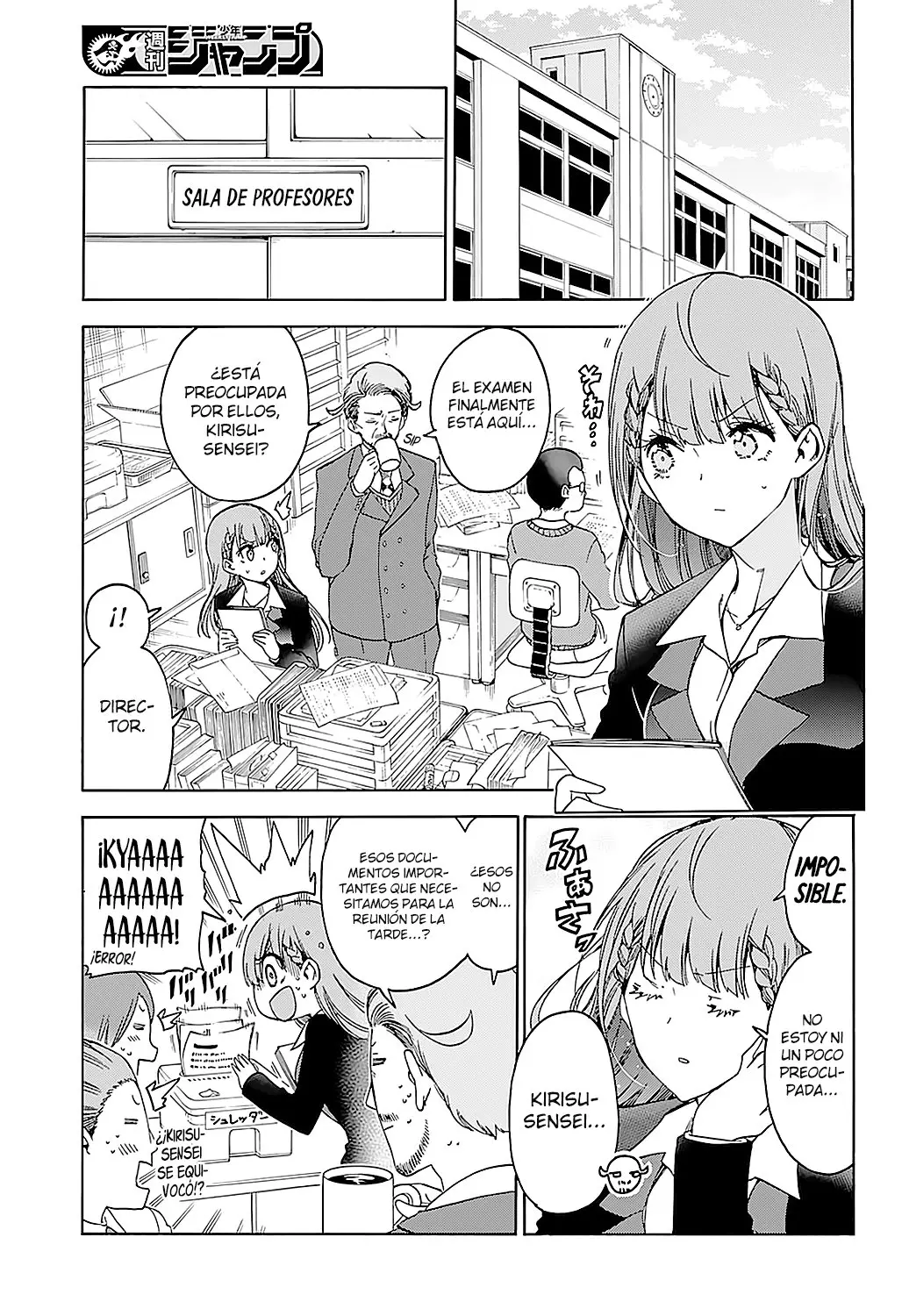 Bokutachi wa Benkyou ga Dekinai (2017) - Capítulo 140 - Página 4 - LectorTMOo
