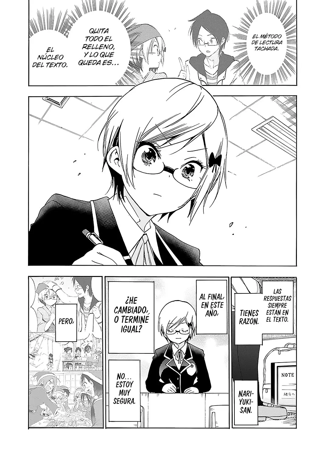 Bokutachi wa Benkyou ga Dekinai (2017) - Capítulo 140 - Página 12 - LectorTMOo