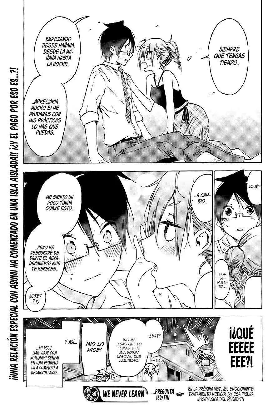 Bokutachi wa Benkyou ga Dekinai (2017) - Capítulo 169 - Página 19 - LectorTMOo