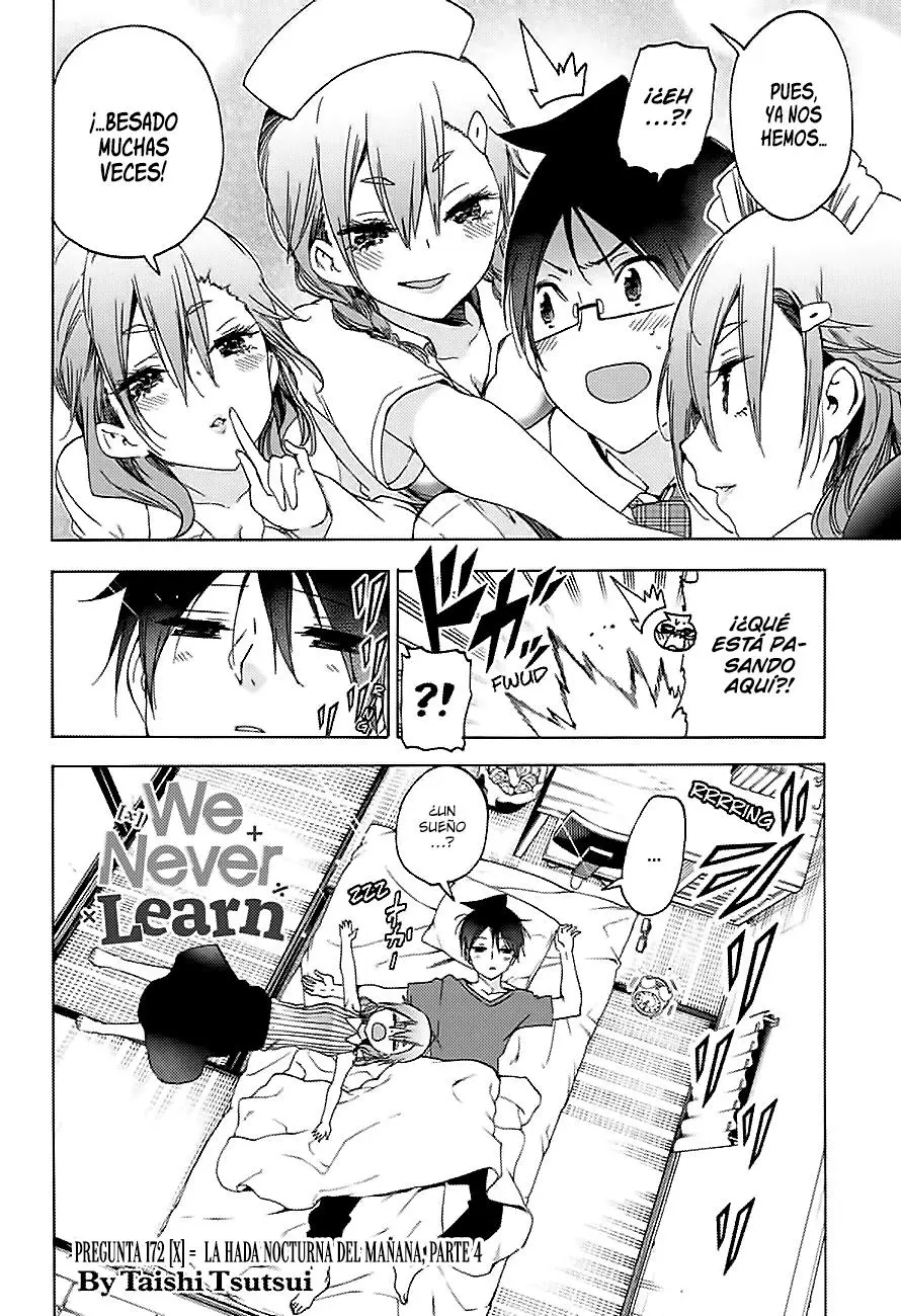 Bokutachi wa Benkyou ga Dekinai (2017) - Capítulo 172 - Página 3 - LectorTMOo