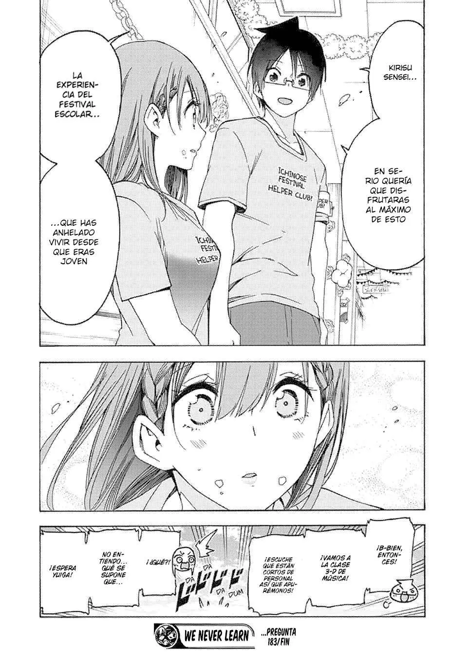 Bokutachi wa Benkyou ga Dekinai (2017) - Capítulo 183 - Página 20 - LectorTMOo
