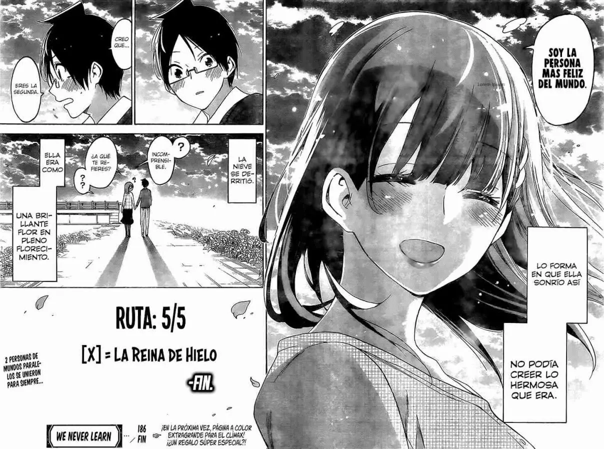 Bokutachi wa Benkyou ga Dekinai (2017) - Capítulo 186 - Página 19 - LectorTMOo
