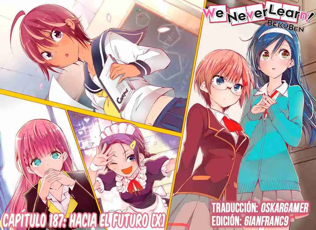 Bokutachi wa Benkyou ga Dekinai (2017) - Capítulo 187 - Página 2 - LectorTMOo